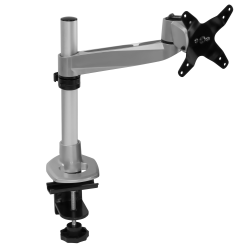 Mount-It MI-32116 Articulating Desk Mount, 11-13/16"H x 5"W x 3-1/2"D, Silver