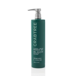 Crabtree & Evelyn 15oz | 443ml Crabtree Shower Gel Mini Bracket Dispenser Bottle – Non-refillable, Total Quantity 12