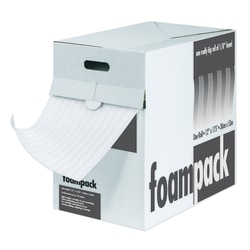 Foam Roll Dispenser Pack, 1/16" x 12" x 350', Perf At 12"