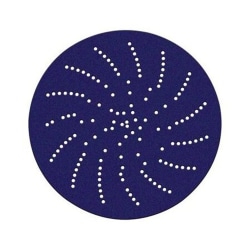 3M HookIt Clean Sanding Paper Discs, 100+ Grit, 5", Purple, Pack Of 5 Discs