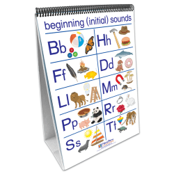 New Path Learning Early Childhood ELA Readiness Flip Chart, Phonemic Awareness, Grades Pre-K To 2nd