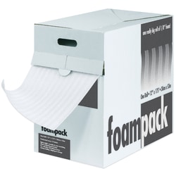 Foam Roll Dispenser Pack, 1/4" x 24" x 85', Perf At 12"