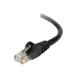 Belkin - Patch cable - RJ-45 (M) to RJ-45 (M) - 8 ft - CAT 5e - booted, snagless - black - for Omniview SMB 1x16, SMB 1x8; OmniView SMB CAT5 KVM Switch