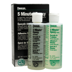 Devcon® 5-Minute Epoxy Liquid Tube, 15 Oz