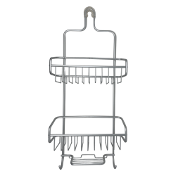 Better Houseware Rust-Proof Extra-Large Shower Caddy, 27-1/2"H x 11-3/4"W x 4-3/8"D, Metallic