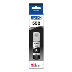 Epson® 552 Claria® ET Premium High-Yield Black Ink Bottle, T552020-S