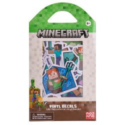 Innovative Designs Licensed Vinyl Decal Stickers, 100 Count, Minecraft, Quantity 1 Pack