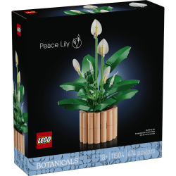LEGO® 11504 Botanicals Peace Lily Building Blocks Kit, Total Qty 1