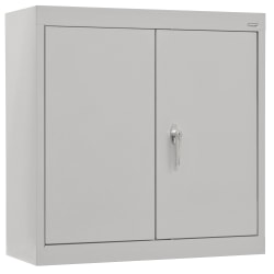 Sandusky 30"W Wall-Mount Storage Cabinet, Gray
