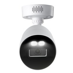 Lorex® 4K 8.0-MP Smart Deterrence CVI Wired Bullet Camera, White