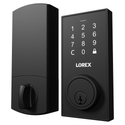 Lorex® Bluetooth® Deadbolt Smart Lock with Touchpad, Black
