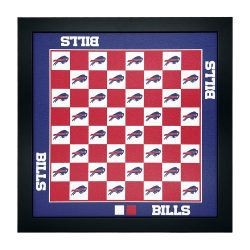 Imperial NFL Wall-Mounted Magnetic Chess Set, Buffalo Bills