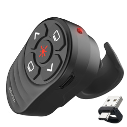 Delton P48 Wireless Finger-Worn Laser Pointer Remote, Total Qty 1