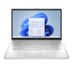HP 17-cp2124od Laptop, 17.3" Screen, AMD Ryzen™ 3, 8GB Memory, 256GB Solid State Drive, Wi-Fi 6, Windows® 11 Home