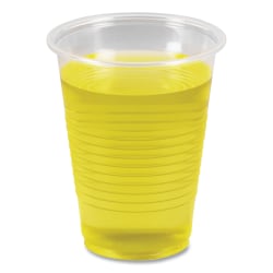 Boardwalk® Plastic Cold Cups, 7 Oz, Clear, Pack Of 100 Cups