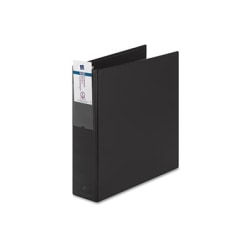 Avery® Durable View  3-Ring Binder, 2" Round Rings, 50% Recycled, Black