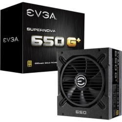 EVGA SuperNOVA 650W Power Supply - Internal - 120 V AC, 230 V AC Input - 3.3 V DC, 5 V DC, 12 V DC, 5 V Output - 650 W - 1 +12V Rails - 1 Fan(s) - 90% Efficiency