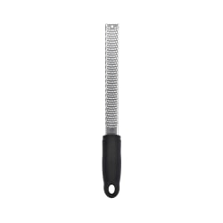 MasterChef Stainless Steel Zester And Grater, Black