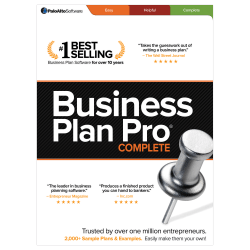 Business Plan Pro® Complete, Disc