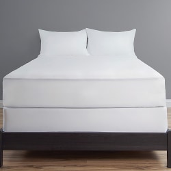 HSM Protect Your Guest Box Spring Encasements, Twill Weave, Full, White, Total Qty 10