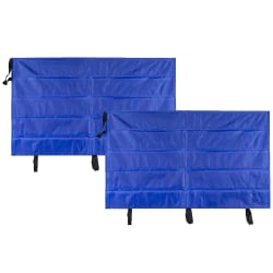 Carson Dellosa Education Border Pocket Charts, 41"H x 24-1/2"W x 1/2"D, Blue, Pack Of 2 Charts