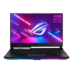 Asus ROG Strix SCAR 15 Gaming Laptop, 15.6" Screen, Intel® Core™ i9, 16GB Memory, 1TB Solid State Drive, Off Black, Windows® 11 Home