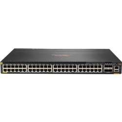 HPE 6300M 48-port 1GbE Class 4 PoE and 4-port SFP56 Switch - 48 Ports - Manageable - 3 Layer Supported - JL661A