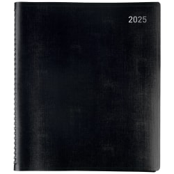 2025-2026 Office Depot 13-Month Monthly Planner, 9" x 11", Black, January To January, OD710600