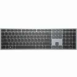 Dell Keyboard - Wireless Connectivity - Bluetooth/RF - 2.40 GHz - 3 Volume Up, Volume Down, Mute Hot Key(s) - KB700GYRUS