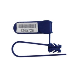 Control Group ATM Cassette Seals, 5/8" x 2", Blue, Pack Of 250 Seals