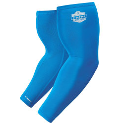Ergodyne Chill-Its® 6690 Cooling Arm Sleeve, Large, Blue