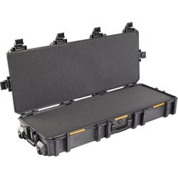 Pelican Polyethylene Vault V730 Tactical Rifle Case, 47-1/8"H x 19-3/16"W x 6-15/16"D, Black