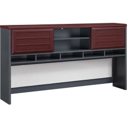 Ameriwood™ Home Pursuit Hutch, Cherry/Gray