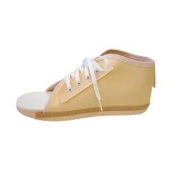 Medline Lace-Up Vinyl Post-Op Shoe, Women's, Medium, Beige