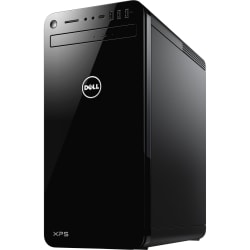 Dell XPS 8930 Desktop Computer - Intel Core i7 9th Gen i7-9700 - 8 GB - 1 TB HDD - Tower - Black - Windows 10 Home 64-bit - DVD-Writer