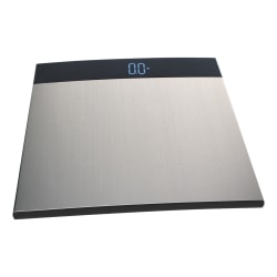 Escali Stainless Steel Bath Scale - 440 lb / 200 kg Maximum Weight Capacity