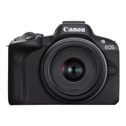 Canon EOS R50 - Digital camera - mirrorless - 24.2 MP - Full Frame - 4K/30 fps - 2.5x optical zoom R - 5811C012
