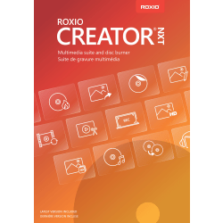 Corel® Roxio Creator NXT AG (9), For Windows®, CD/Product Key