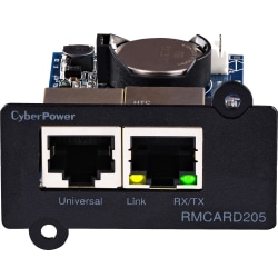 CyberPower RMCARD205 Remote Management Card - Black 3YR Warranty - Hardware & Accessories