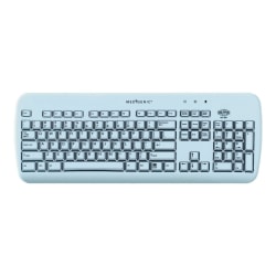 Medigenic Essential - Keyboard - USB - QWERTY - US - light blue