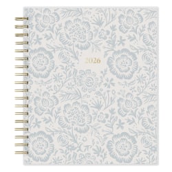 2026 Blue Sky Everygirl Daily/Monthly Planning Calendar, 8" x 10", Sadie Blue Frosted, January To December, 152711