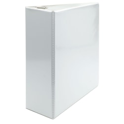 SKILCRAFT® View 3-Ring Binder, 3" D-Rings, White