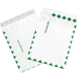 Tyvek® Envelopes, 9" x 12", End Opening, First-Class White, Pack Of 100