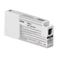 Epson T8249 - 350 ml - light light black - original - ink cartridge - for SureColor SC-P6000, SC-P7000, SC-P8000, SC-P9000
