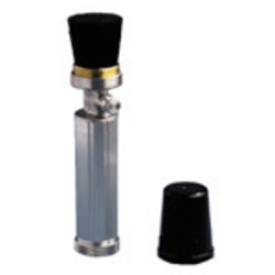 Marsh Fountain Brush With Cover, 6" x 4" x 2", Silver Handle