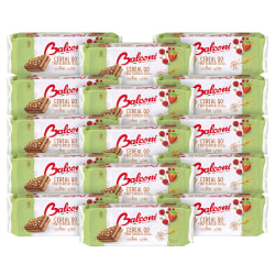 Balconi Cereal Go, Red Fruits, 0.95 Oz, 10 Pastries Per Pack, Case Of 15 Packs