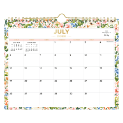 2026-2027 Blue Sky DD Ashley Cottage Wirebound Wall Calendar, 11 x 8.75, Ashley Cottage, Academic Year, 158658