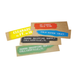 B O X Packaging Stencil Oil Board, 5" x 16"