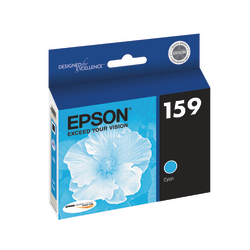Epson® 159 DuraBrite® Cyan Ink Cartridge, T159220