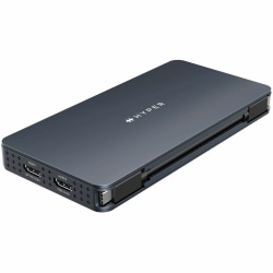 HyperDrive® Next 10 Port Business Class USB-C Dock, 11/16"H x 6-11/16"W x 3-5/16"D, HD7001GL